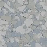 Coastal Blue Versatile blended flake color swatch