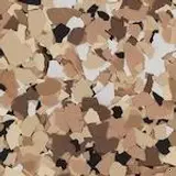 Saddle Tan Versatile blended flake color swatch
