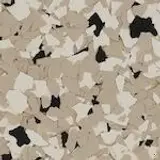 Tan &amp; Bone Versatile blended flake color swatch